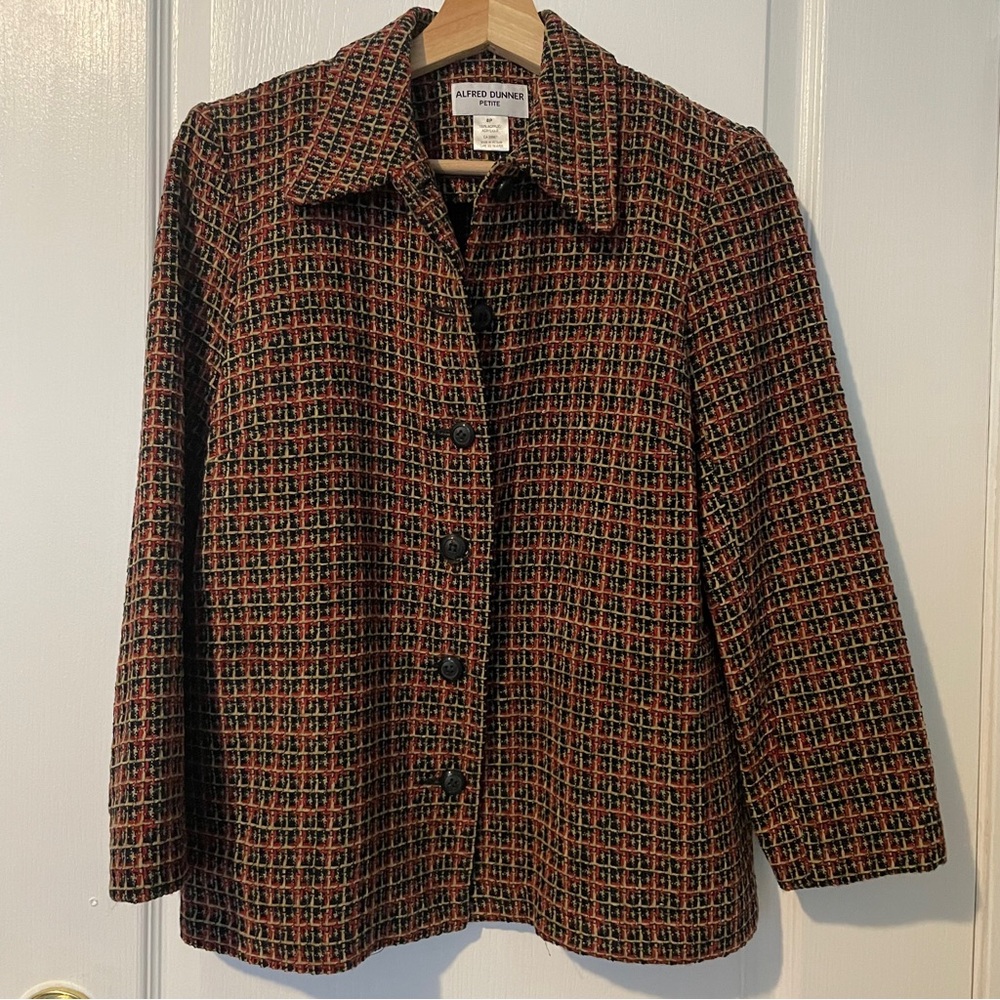 Alfred Dunner Women's Multicolor Jacket 8P